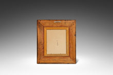 Load image into Gallery viewer, Signed Framed Mid-Century Modern "Junks at Sea" Oil Painting by P. Wong, USA, c. 1970's-ABT Modern