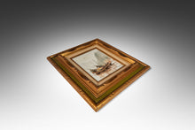 Load image into Gallery viewer, Signed Framed Mid-Century Modern "Junks at Sea" Oil Painting by P. Wong, USA, c. 1970's-ABT Modern