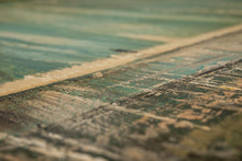 Load image into Gallery viewer, Signed Mid-Century Modern Abstract Surrealism Cityscape Oil on Canvas Painting (Framed), USA, c. 1950's-ABT Modern