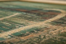 Load image into Gallery viewer, Signed Mid-Century Modern Abstract Surrealism Cityscape Oil on Canvas Painting (Framed), USA, c. 1950's-ABT Modern