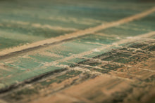 Load image into Gallery viewer, Signed Mid-Century Modern Abstract Surrealism Cityscape Oil on Canvas Painting (Framed), USA, c. 1950's-ABT Modern