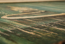 Load image into Gallery viewer, Signed Mid-Century Modern Abstract Surrealism Cityscape Oil on Canvas Painting (Framed), USA, c. 1950's-ABT Modern