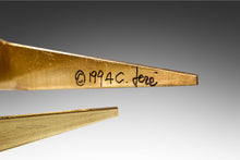 Load image into Gallery viewer, Signed Mid-Century Modern "Birds in Flight" Brass Sculpture by Curtis Freiler & Jerry Fels for Curtis Jeré, USA, c. 1994-ABT Modern