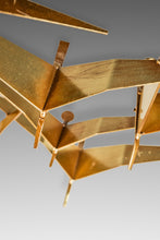 Load image into Gallery viewer, Signed Mid-Century Modern "Birds in Flight" Brass Sculpture by Curtis Freiler & Jerry Fels for Curtis Jeré, USA, c. 1994-ABT Modern