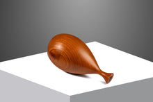 Load image into Gallery viewer, Signed Mid-Century Organic Modern Petite Wood-Turned Vase in Solid Walnut by George Biersdorf, USA, c. 1979-ABT Modern