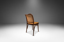Load image into Gallery viewer, Single Bentwood Prague Model 811 Side Dining Chair by Josef Frank for Stendig in Walnut w/ Original Cane Seat & Back, Poland, c. 1960s-ABT Modern