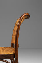 Load image into Gallery viewer, Single Bentwood Prague Model 811 Side Dining Chair by Josef Frank for Stendig in Walnut w/ Original Cane Seat & Back, Poland, c. 1960s-ABT Modern