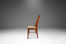 Load image into Gallery viewer, Single Danish Mid-Century Modern "Eva" Dining Chair w/ Sculpted Back in Teak by Niels Koefoed for Koefoeds Hornslet, Denmark, c. 1970s-ABT Modern