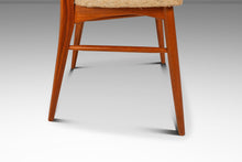 Load image into Gallery viewer, Single Danish Mid-Century Modern "Ingrid" Model Dining Chair in Teak & Original Fabric by Niels Koefoed, Denmark, c. 1960s-ABT Modern
