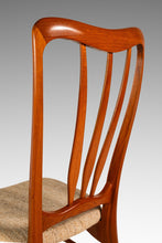 Load image into Gallery viewer, Single Danish Mid-Century Modern "Ingrid" Model Dining Chair in Teak & Original Fabric by Niels Koefoed, Denmark, c. 1960s-ABT Modern