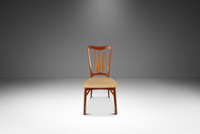 Load image into Gallery viewer, Single Danish Mid-Century Modern "Ingrid" Model Dining Chair in Teak & Original Fabric by Niels Koefoed, Denmark, c. 1960s-ABT Modern