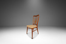 Load image into Gallery viewer, Single Danish Mid-Century Modern "Ingrid" Model Dining Chair in Teak & Original Fabric by Niels Koefoed, Denmark, c. 1960s-ABT Modern