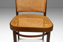 Load image into Gallery viewer, Single Patinaed Bentwood Prague Model 811 Side Chair by Josef Frank for Stendig w/ Original Cane Seat & Back, Poland, c. 1960s-ABT Modern