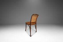 Load image into Gallery viewer, Single Patinaed Bentwood Prague Model 811 Side Chair by Josef Frank for Stendig w/ Original Cane Seat & Back, Poland, c. 1960s-ABT Modern