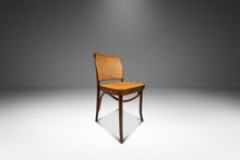 Load image into Gallery viewer, Single Patinaed Bentwood Prague Model 811 Side Chair by Josef Frank for Stendig w/ Original Cane Seat & Back, Poland, c. 1960s-ABT Modern