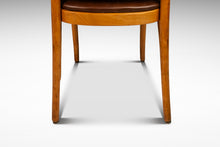 Load image into Gallery viewer, Single Patinaed Bentwood Prague Model 811 Side Dining Chair in Leather in the Manner of Josef Frank for Stendig, USA, c. 1960s-ABT Modern