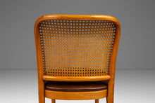 Load image into Gallery viewer, Single Patinaed Bentwood Prague Model 811 Side Dining Chair in Leather in the Manner of Josef Frank for Stendig, USA, c. 1960s-ABT Modern