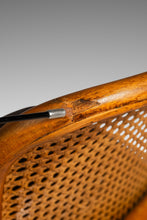 Load image into Gallery viewer, Single Patinaed Bentwood Prague Model 811 Side Dining Chair in Leather in the Manner of Josef Frank for Stendig, USA, c. 1960s-ABT Modern