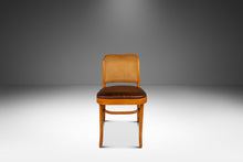 Load image into Gallery viewer, Single Patinaed Bentwood Prague Model 811 Side Dining Chair in Leather in the Manner of Josef Frank for Stendig, USA, c. 1960s-ABT Modern