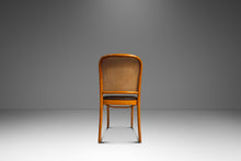 Load image into Gallery viewer, Single Patinaed Bentwood Prague Model 811 Side Dining Chair in Leather in the Manner of Josef Frank for Stendig, USA, c. 1960s-ABT Modern