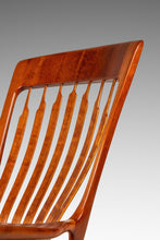 Load image into Gallery viewer, Studio Craft Sculptural Rocking Chair in Solid Cherry Wood Attributed to Hal Taylor after Sam Maloof and James Krenov, USA, c. 1980's-ABT Modern