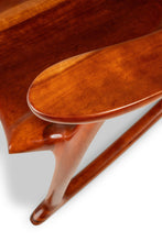 Load image into Gallery viewer, Studio Craft Sculptural Rocking Chair in Solid Cherry Wood Attributed to Hal Taylor after Sam Maloof and James Krenov, USA, c. 1980's-ABT Modern
