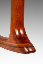 Load image into Gallery viewer, Studio Craft Sculptural Rocking Chair in Solid Cherry Wood Attributed to Hal Taylor after Sam Maloof and James Krenov, USA, c. 1980's-ABT Modern