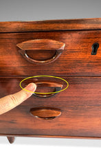 Load image into Gallery viewer, Stunning Danish Modern Floating Executive Desk in Brazilian Rosewood by Kai Kristiansen for Feldballes Mobelfabrik, Denmark, c. 1960s-ABT Modern