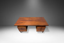 Load image into Gallery viewer, Stunning Danish Modern Floating Executive Desk in Brazilian Rosewood by Kai Kristiansen for Feldballes Mobelfabrik, Denmark, c. 1960s-ABT Modern