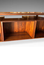Load image into Gallery viewer, Stunning Danish Modern Floating Executive Desk in Brazilian Rosewood by Kai Kristiansen for Feldballes Mobelfabrik, Denmark, c. 1960s-ABT Modern