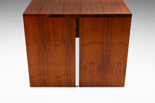 Load image into Gallery viewer, Substantial 6 Foot MCM Modernist Handmade Minimalist Custom-made Studio / Gallery Dining Table in Walnut, USA, c. 1980s-ABT Modern