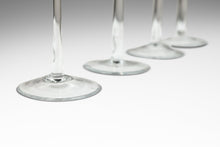 Load image into Gallery viewer, Title: Set of Four (4) Italian Modern Elongated Blown Glass Two-Tone Candlestick Holders (Varying Sized), Italy, c. 1970's-ABT Modern