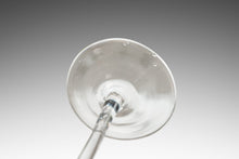 Load image into Gallery viewer, Title: Set of Four (4) Italian Modern Elongated Blown Glass Two-Tone Candlestick Holders (Varying Sized), Italy, c. 1970's-ABT Modern