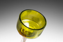 Load image into Gallery viewer, Title: Set of Four (4) Italian Modern Elongated Blown Glass Two-Tone Candlestick Holders (Varying Sized), Italy, c. 1970's-ABT Modern