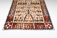 Load image into Gallery viewer, Vintage Hand-Stitched Kanduri Cloth with Animal and Tree of Life Appliqué, India, c. 1950s-ABT Modern
