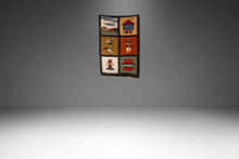 Load image into Gallery viewer, Vintage Native American Navajo South West Style Pictorial Rug Tapestry, USA, c. Mid 1900s-ABT Modern