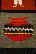 Load image into Gallery viewer, Vintage Native American Navajo South West Style Pictorial Rug Tapestry, USA, c. Mid 1900s-ABT Modern