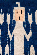Load image into Gallery viewer, Vintage Native American Navajo Yei Hand-Woven Tapestry Throw Rug Wall Folk Art in Wool, USA, c. 1970s-ABT Modern