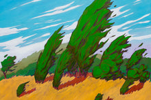 Load image into Gallery viewer, Windswept by James Mattison, 48x48, Oil on Wood Canvas, 2023-ABT Modern