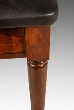 Load image into Gallery viewer, Mid-Century Modern Piano Bench in Walnut & New Leather by Manual Arts Paired Well w/ Baldwin Acrosonic Piano, USA, c. 1960's