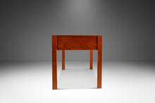 Load image into Gallery viewer, RARE Danish Mid-Century Modern Writers Desk in Teak w/ Sliding Top by Peter Løvig Nielsen for Løvig Dansk, Denmark, c. 1960s
