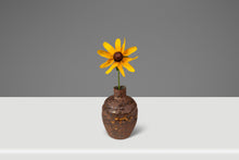 Load image into Gallery viewer, Miniature Vintage Ceramic Japanese Shigaraki Yaki Ikebana Flower Vase Vessel, Japan, c. 1960s