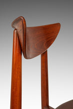 Load image into Gallery viewer, Rare Set of Six (6) Danish Mid-Century Modern Model 58 Dining Chairs in Teak by Harry Østergaard for Randers Møbelfabrik, Denmark, c. 1960s