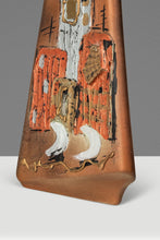 Load image into Gallery viewer, Mid-Century Post Modern Contemporary Studio Ceramic Vase / Vessel by Rosebud Designs, United Kingdom, c. 1980s