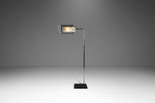 Load image into Gallery viewer, Rare Mid-Century Modern Industrial OMI "Eyeshade" Adjustable Floor Lamp by George Nelson for Koch & Lowy, USA, c. 1960s