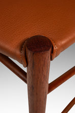 Load image into Gallery viewer, Rare Mid-Century Danish Modern Model 317 Chair in Teak and Leather by Peter Hvidt & Orla Mølgaard for Søborg Møbelfabrik, Denmark, c. 1960s-ABT Modern