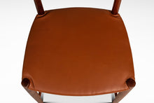 Load image into Gallery viewer, Rare Mid-Century Danish Modern Model 317 Chair in Teak and Leather by Peter Hvidt & Orla Mølgaard for Søborg Møbelfabrik, Denmark, c. 1960s-ABT Modern