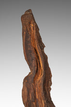 Load image into Gallery viewer, Signed Abstract Rustic Driftwood "Howling Wolf" Sculpture in Solid Beach Driftwood by Emlen Drayton, USA, c. 2000s
