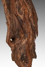 Load image into Gallery viewer, Signed Abstract Rustic Driftwood "Howling Wolf" Sculpture in Solid Beach Driftwood by Emlen Drayton, USA, c. 2000s
