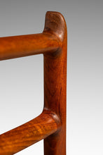 Load image into Gallery viewer, Bespoke Danish Modern Model No. 78 Ladderback Chair in Teak & Bouclé by Niels Møller for J.L. Møllers Møbelfabrik, Denmark, c. 1960's